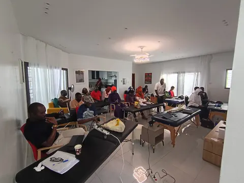 Session de formation sur le terrain